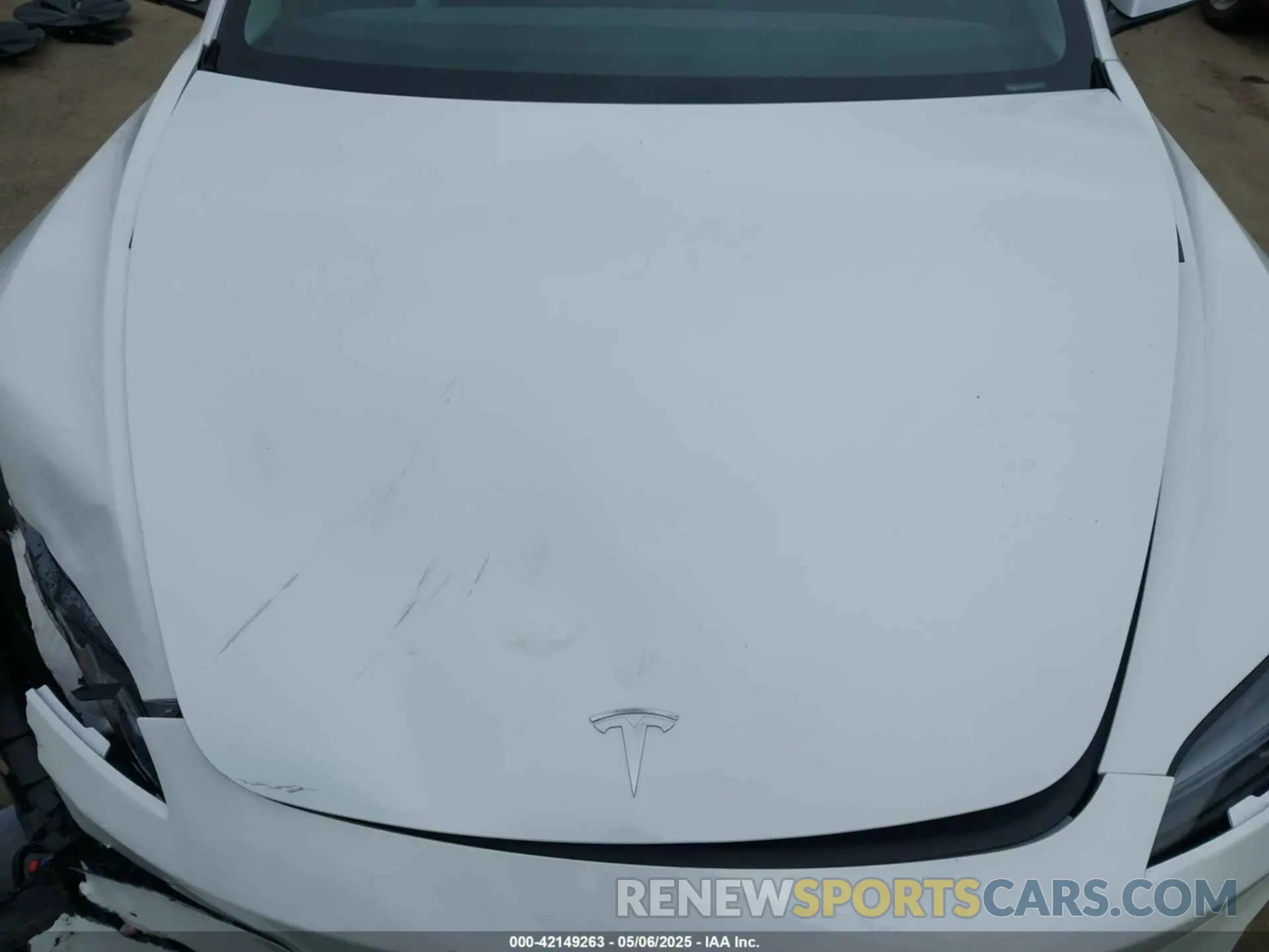 10 fotografías del automóvil dañado 5YJ3E1EA6SF988976 TESLA MODEL 3 2025
