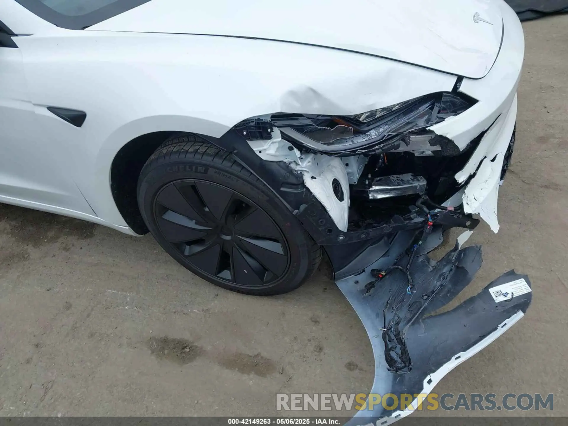 20 fotografías del automóvil dañado 5YJ3E1EA6SF988976 TESLA MODEL 3 2025