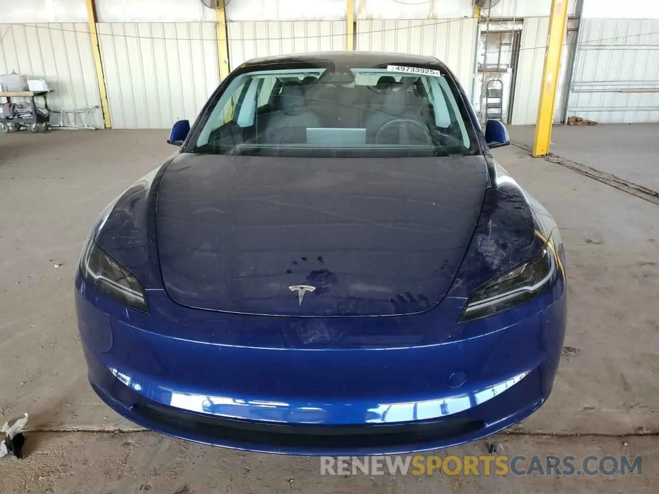 5 fotografías del automóvil dañado 5YJ3E1EA7SF880270 TESLA MODEL 3 2025