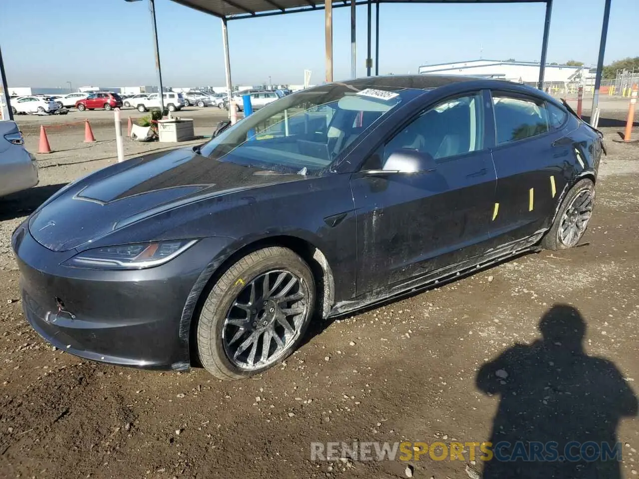 1 fotografías del automóvil dañado 5YJ3E1EA7SF890930 TESLA MODEL 3 2025