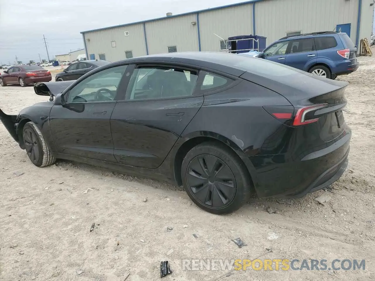 2 fotografías del automóvil dañado 5YJ3E1EA7SF908617 TESLA MODEL 3 2025