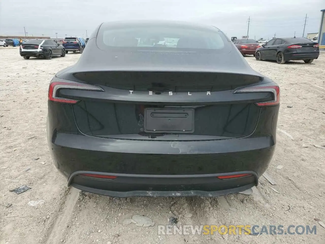 6 fotografías del automóvil dañado 5YJ3E1EA7SF908617 TESLA MODEL 3 2025