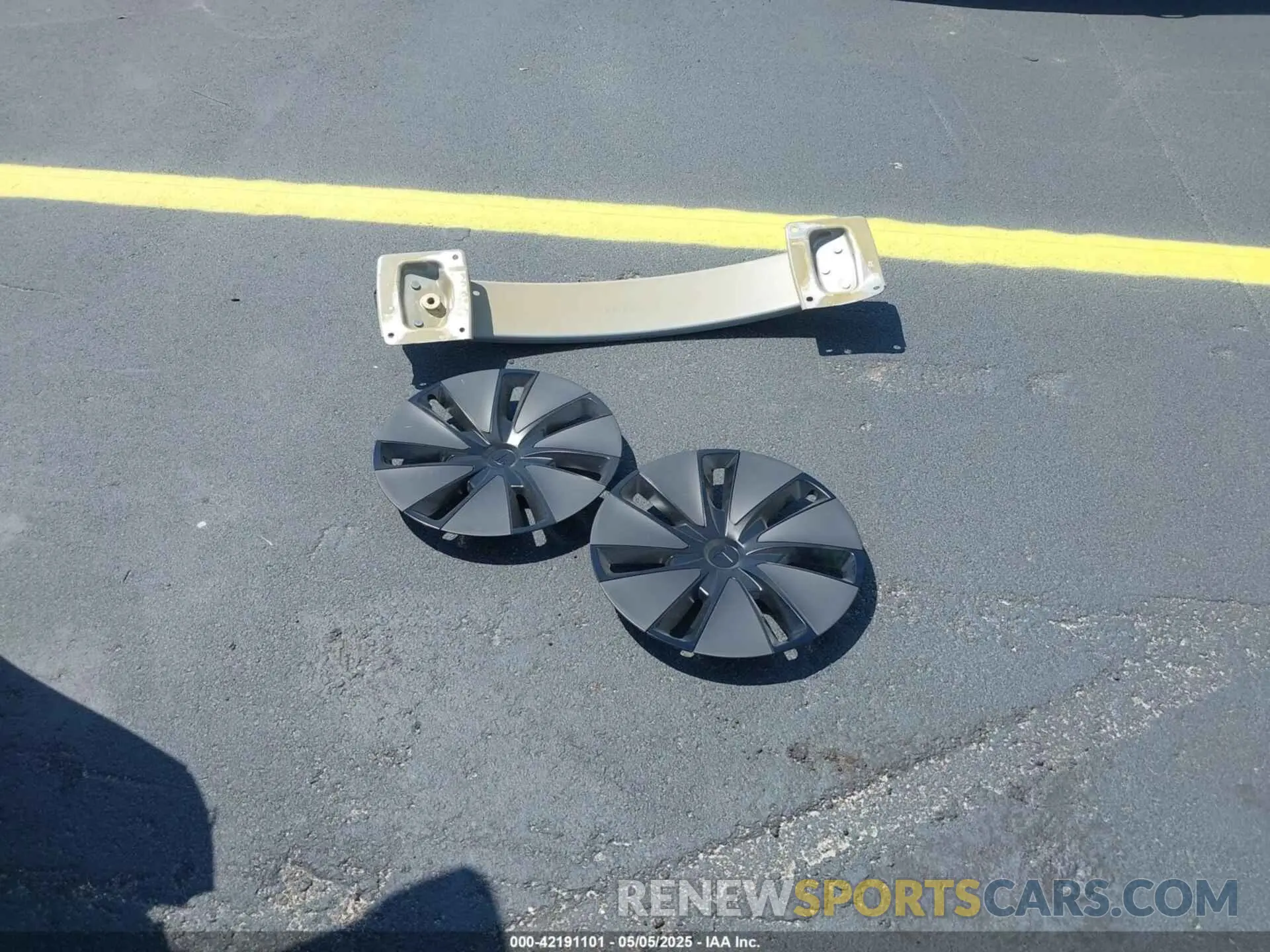 11 fotografías del automóvil dañado 5YJ3E1EA7SF940208 TESLA MODEL 3 2025