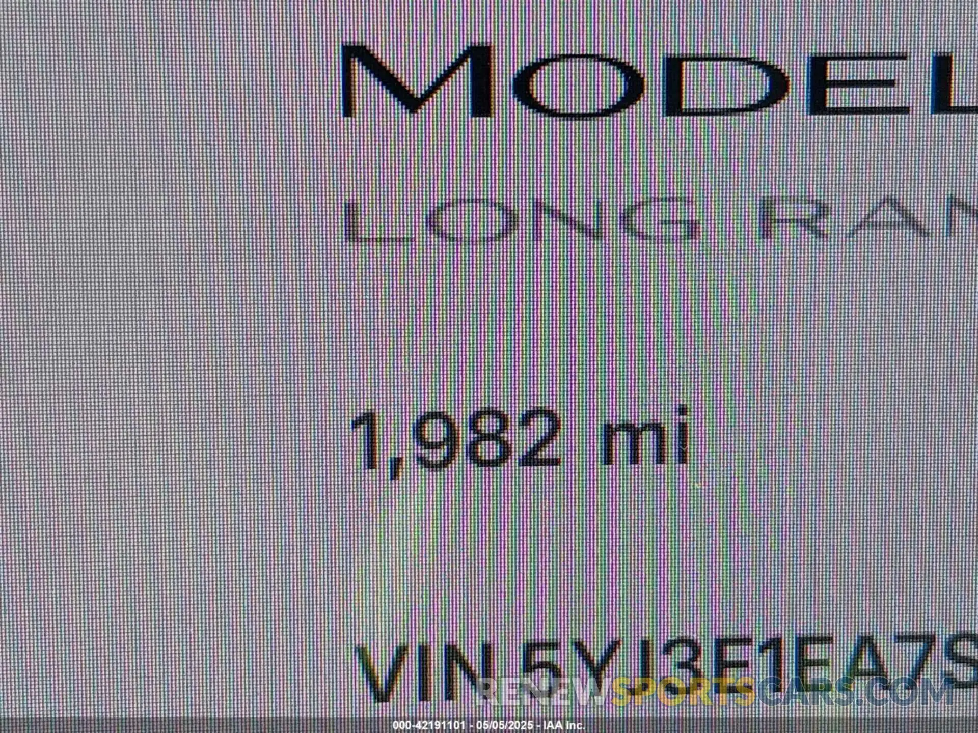 15 fotografías del automóvil dañado 5YJ3E1EA7SF940208 TESLA MODEL 3 2025