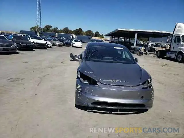 11 fotografías del automóvil dañado 5YJ3E1EA8SF880617 TESLA MODEL 3 2025