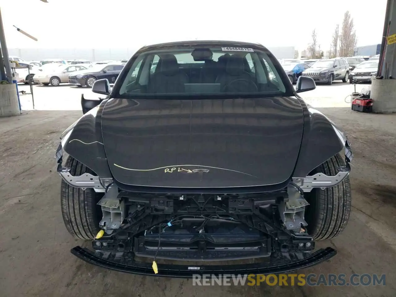 5 fotografías del automóvil dañado 5YJ3E1EA8SF880617 TESLA MODEL 3 2025