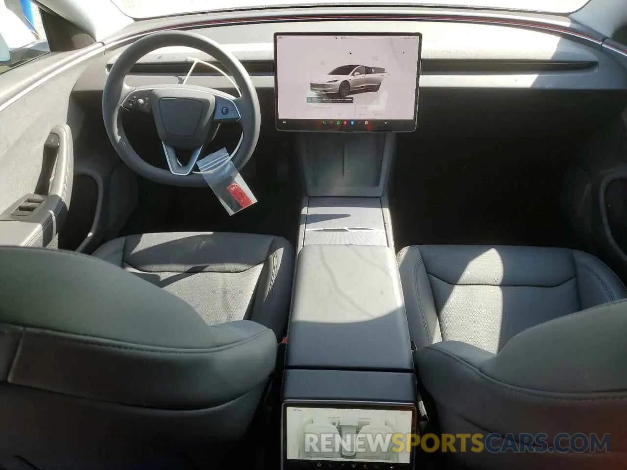 8 fotografías del automóvil dañado 5YJ3E1EA8SF884263 TESLA MODEL 3 2025