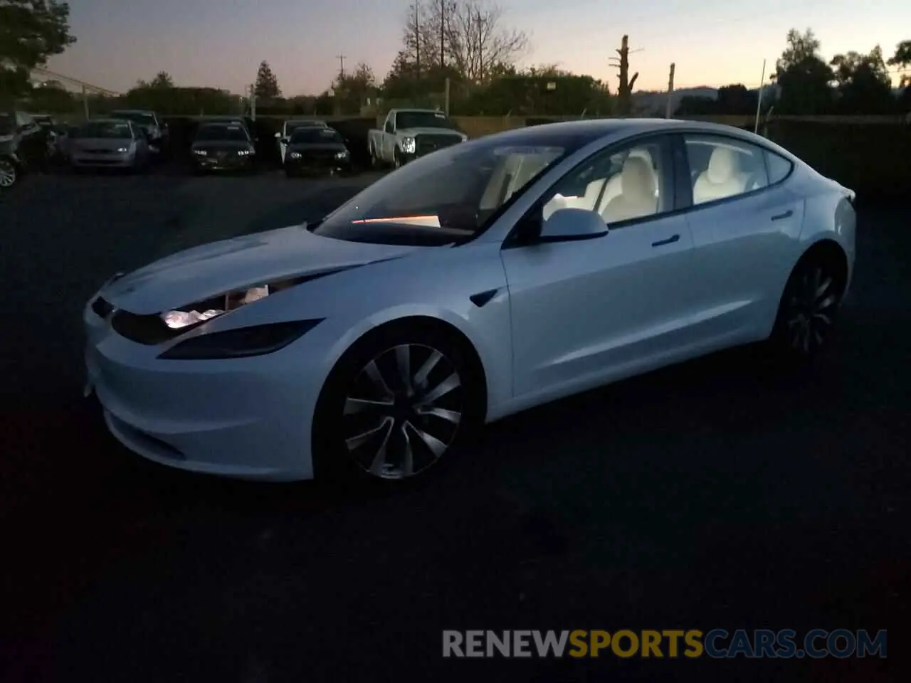 1 fotografías del automóvil dañado 5YJ3E1EA8SF889883 TESLA MODEL 3 2025