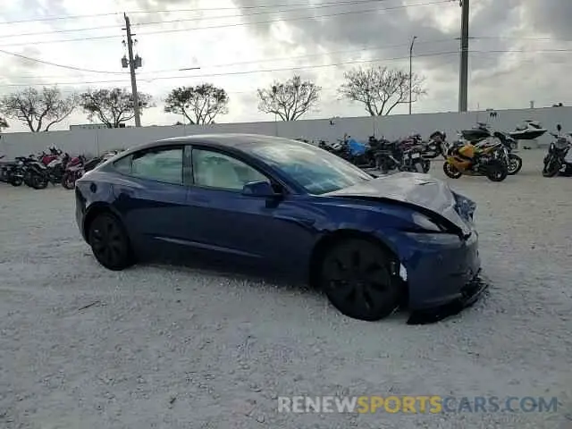 13 fotografías del automóvil dañado 5YJ3E1EA8SF903698 TESLA MODEL 3 2025
