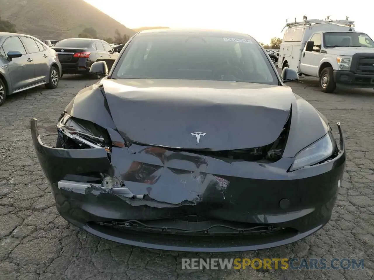 5 fotografías del automóvil dañado 5YJ3E1EA9SF878939 TESLA MODEL 3 2025