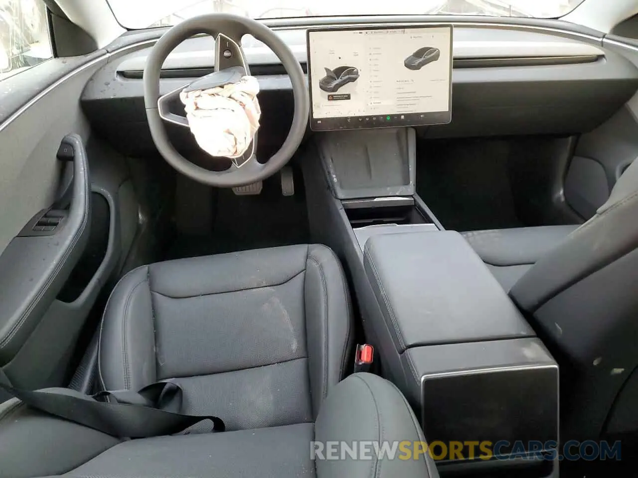 8 fotografías del automóvil dañado 5YJ3E1EA9SF878939 TESLA MODEL 3 2025