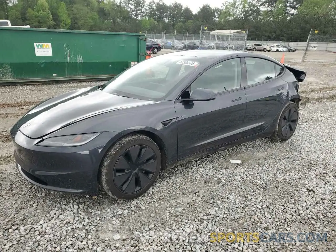 1 fotografías del automóvil dañado 5YJ3E1EA9SF882117 TESLA MODEL 3 2025