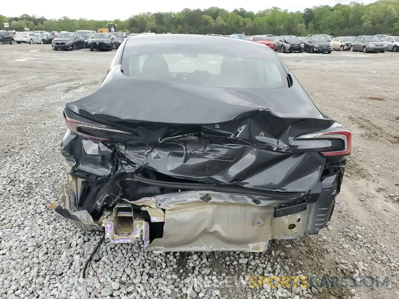 6 fotografías del automóvil dañado 5YJ3E1EA9SF882117 TESLA MODEL 3 2025