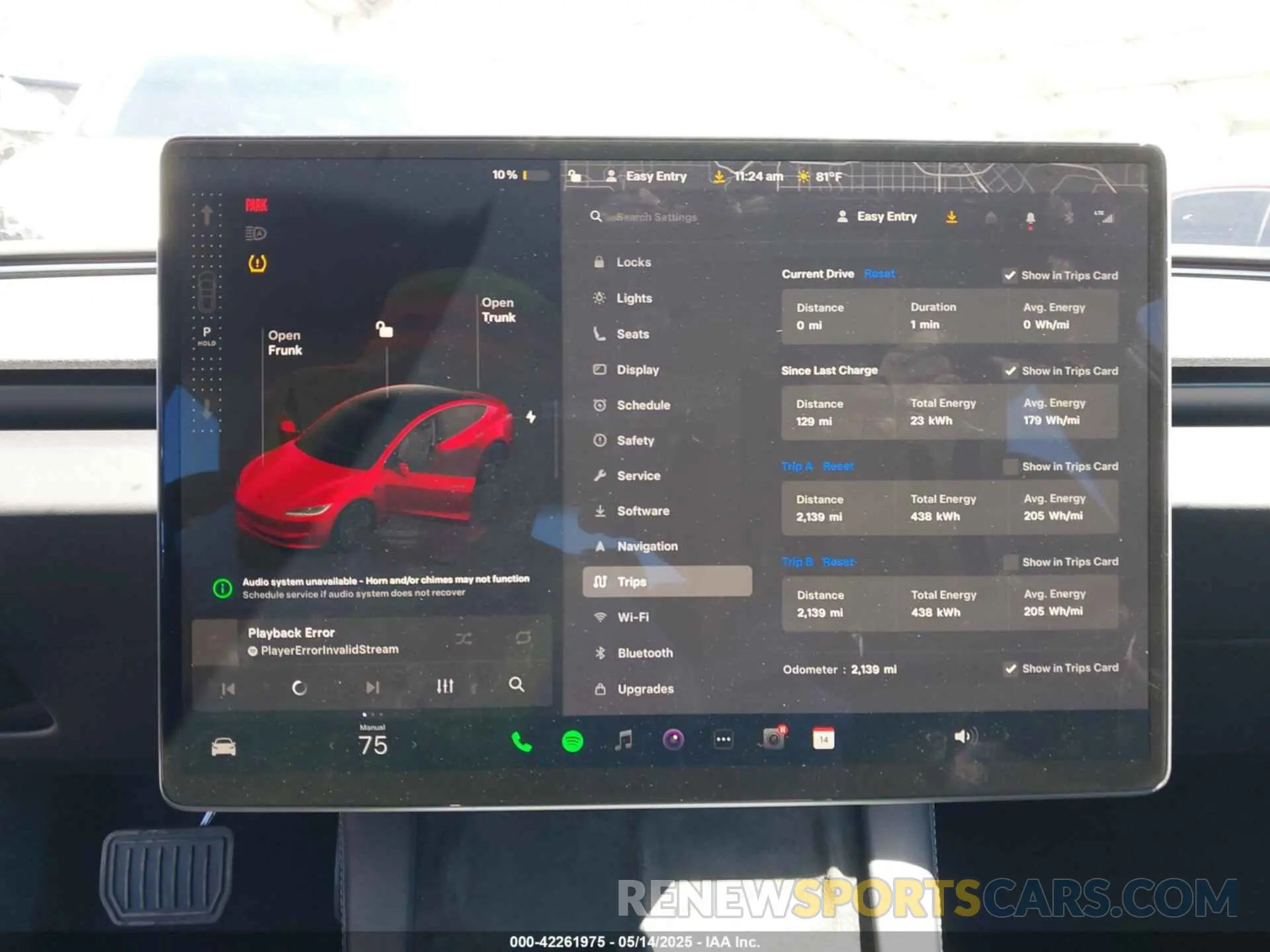 7 fotografías del automóvil dañado 5YJ3E1EA9SF914421 TESLA MODEL 3 2025