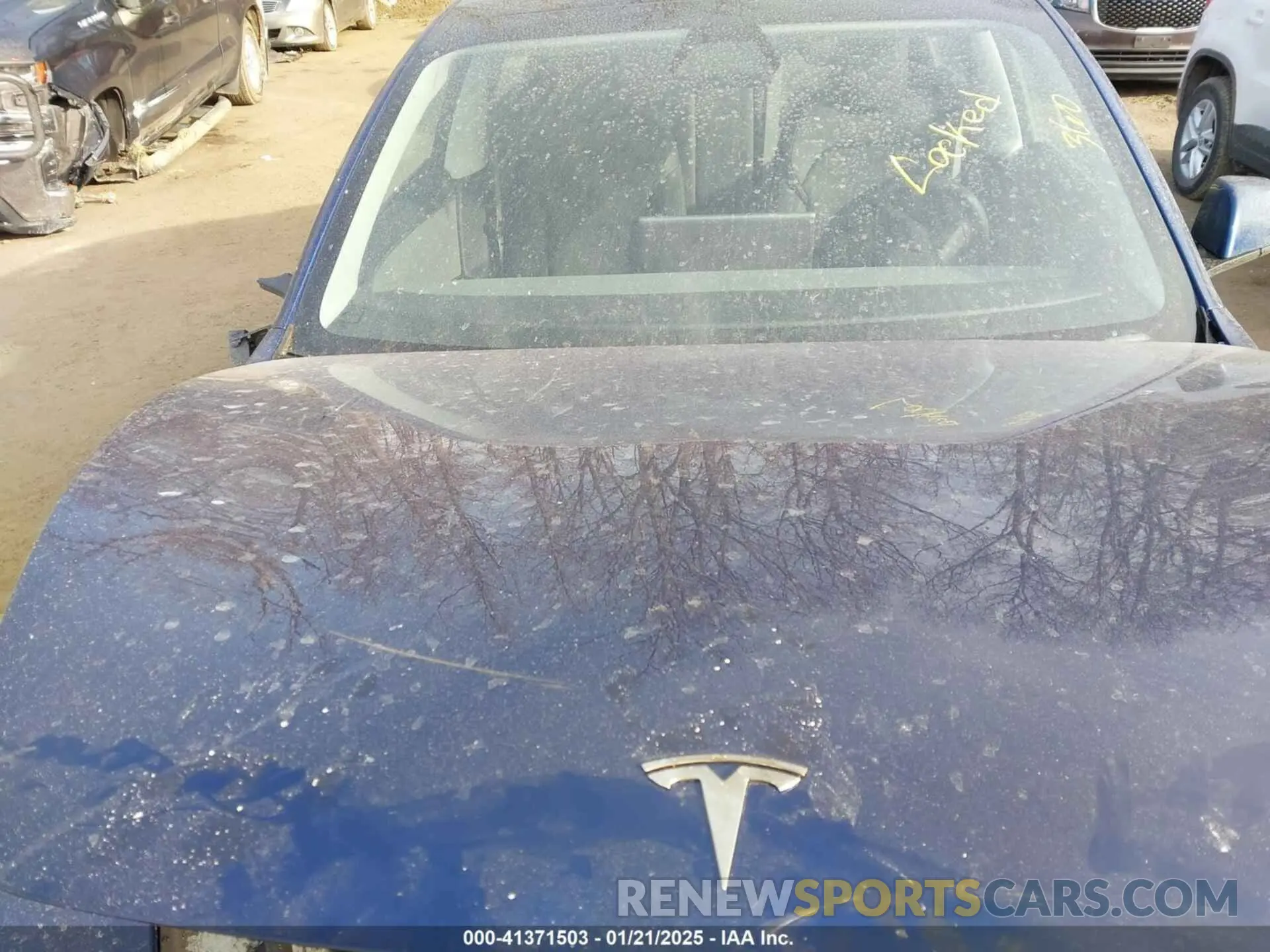 10 fotografías del automóvil dañado 5YJ3E1EAXSF887584 TESLA MODEL 3 2025