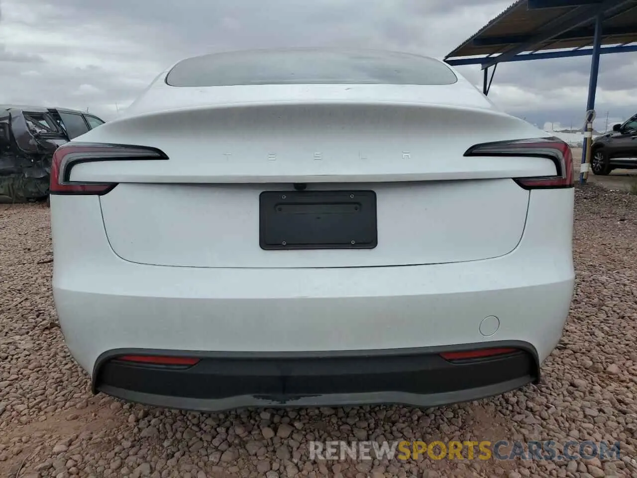 6 fotografías del automóvil dañado 5YJ3E1EAXSF923564 TESLA MODEL 3 2025