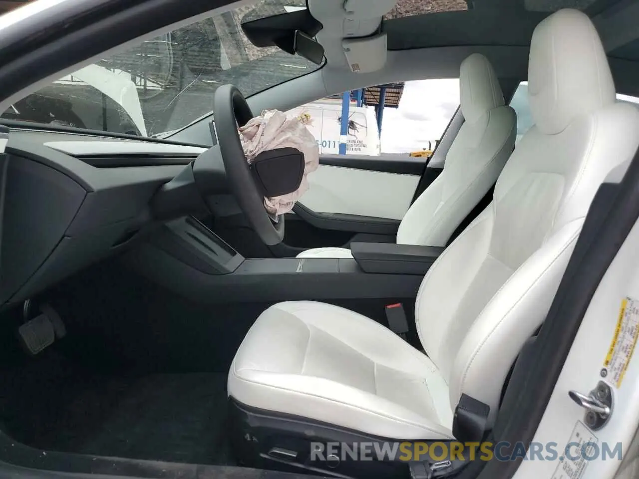 7 fotografías del automóvil dañado 5YJ3E1EAXSF923564 TESLA MODEL 3 2025