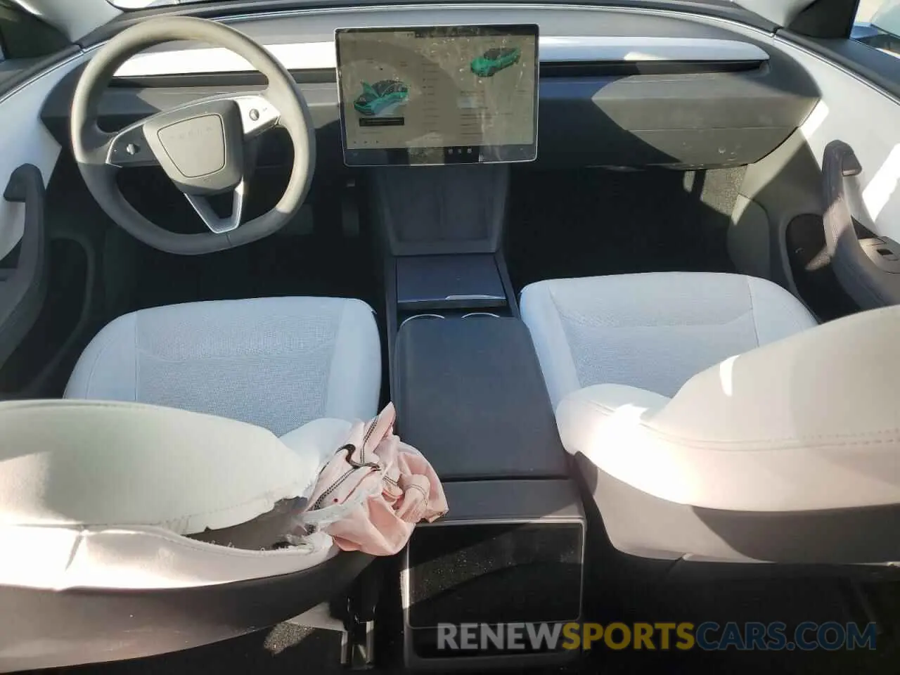 8 fotografías del automóvil dañado 5YJ3E1EAXSF935004 TESLA MODEL 3 2025