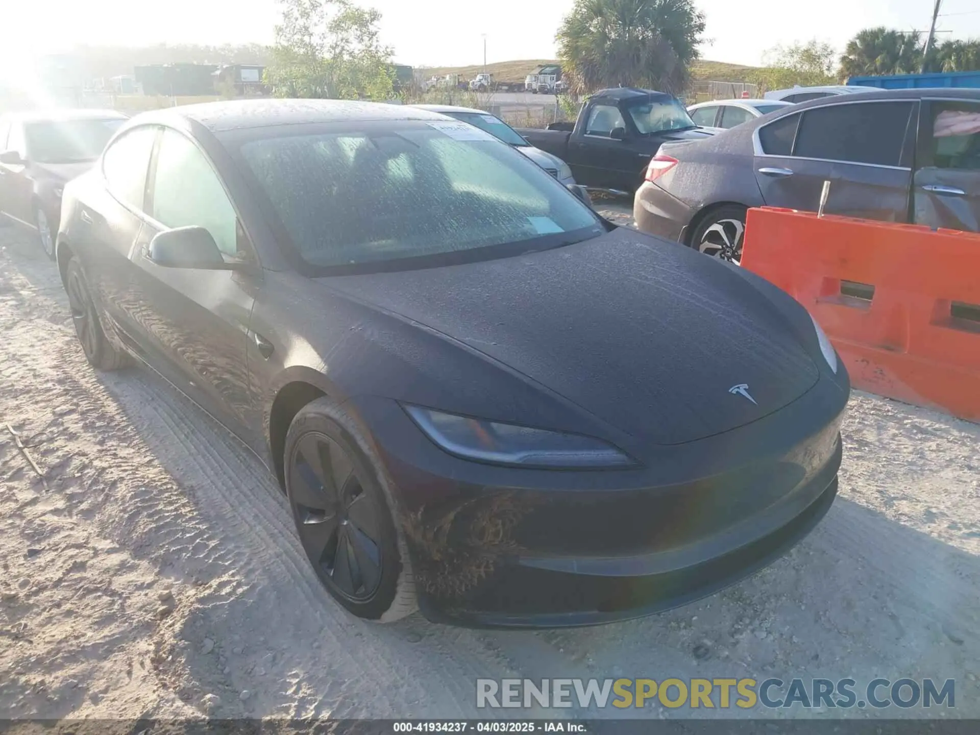 1 fotografías del automóvil dañado 5YJ3E1EAXSF974949 TESLA MODEL 3 2025