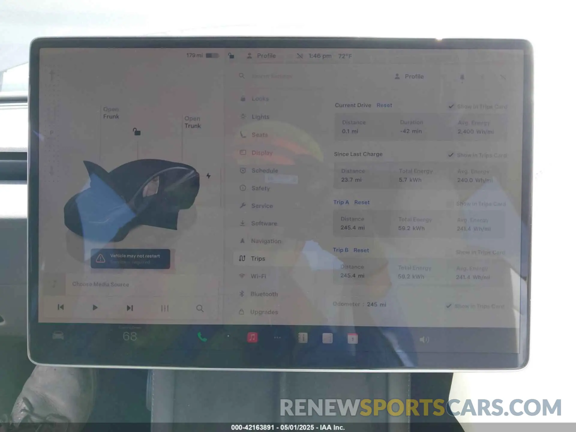 7 fotografías del automóvil dañado 5YJ3E1EAXSF983053 TESLA MODEL 3 2025