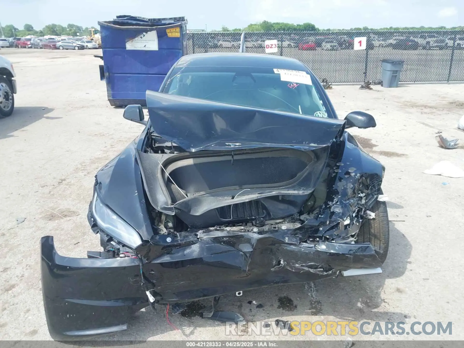 11 fotografías del automóvil dañado 5YJ3E1EB0SF919659 TESLA MODEL 3 2025