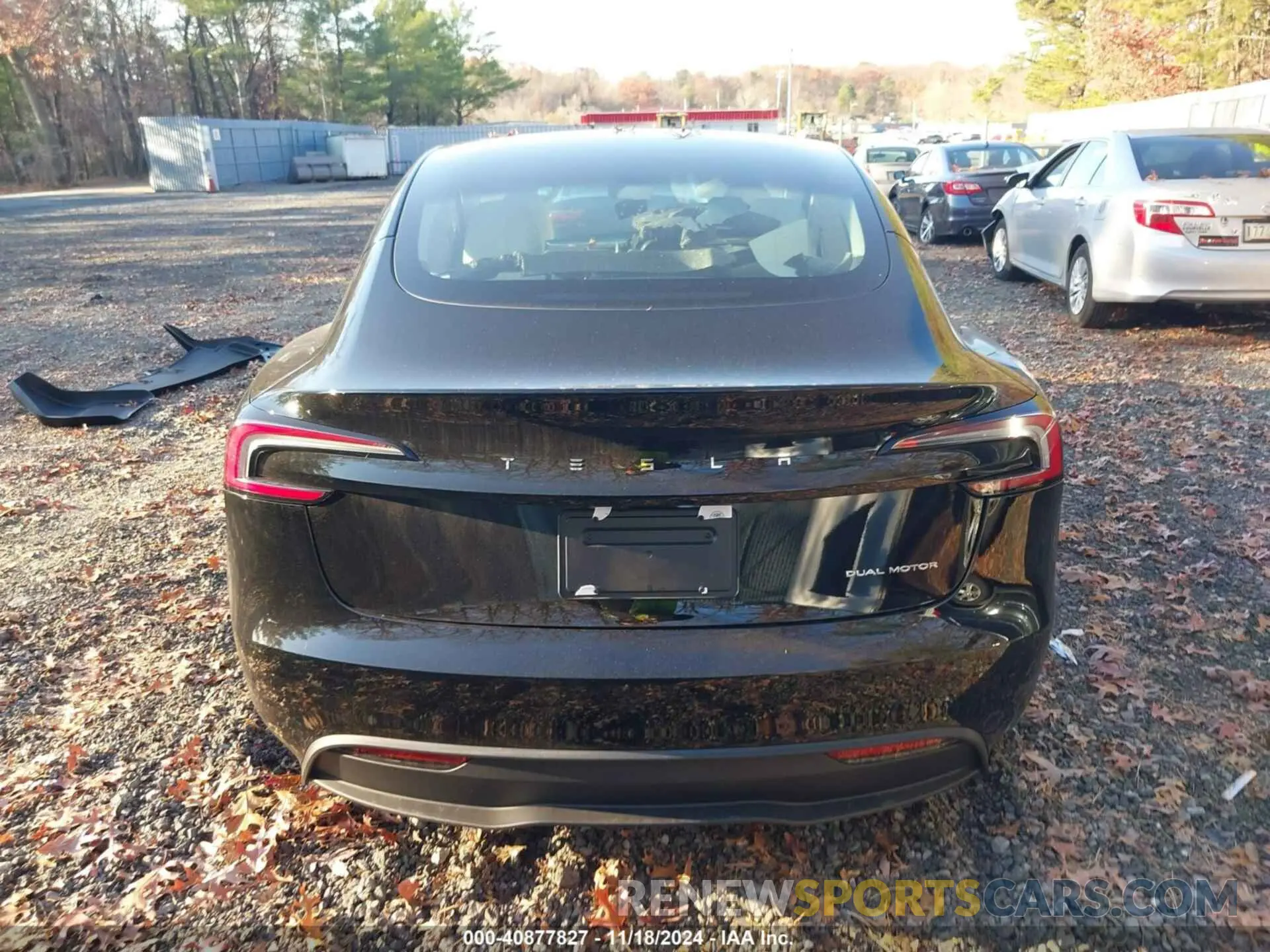 15 fotografías del automóvil dañado 5YJ3E1EB2SF875728 TESLA MODEL 3 2025