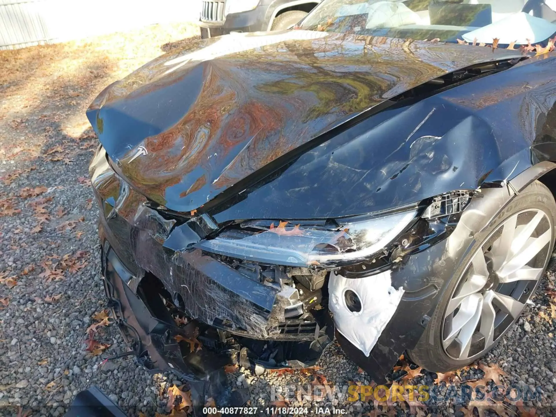6 fotografías del automóvil dañado 5YJ3E1EB2SF875728 TESLA MODEL 3 2025