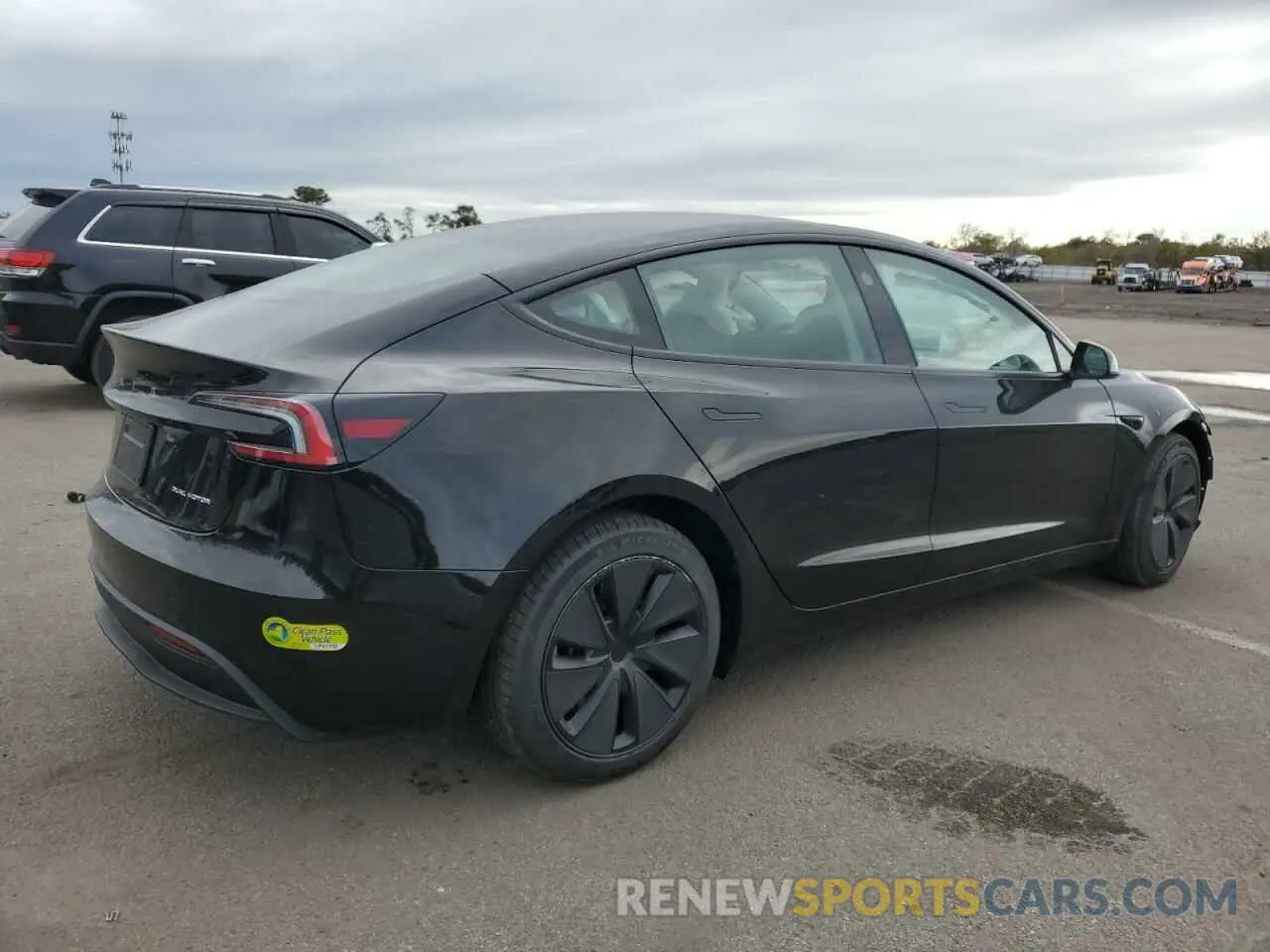 3 fotografías del automóvil dañado 5YJ3E1EB2SF923115 TESLA MODEL 3 2025