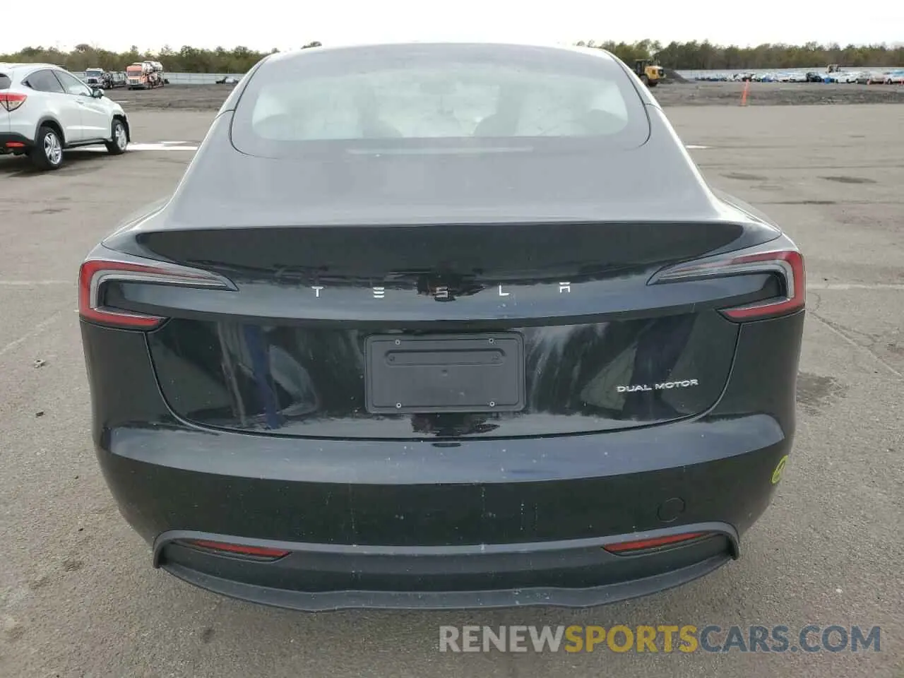 6 fotografías del automóvil dañado 5YJ3E1EB2SF923115 TESLA MODEL 3 2025