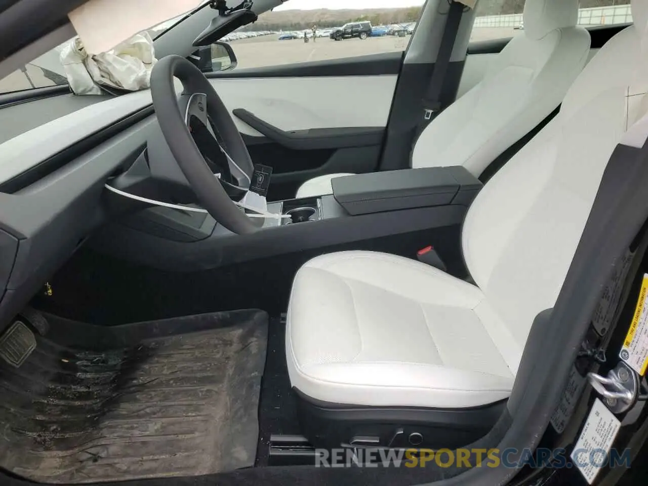 7 fotografías del automóvil dañado 5YJ3E1EB2SF923115 TESLA MODEL 3 2025