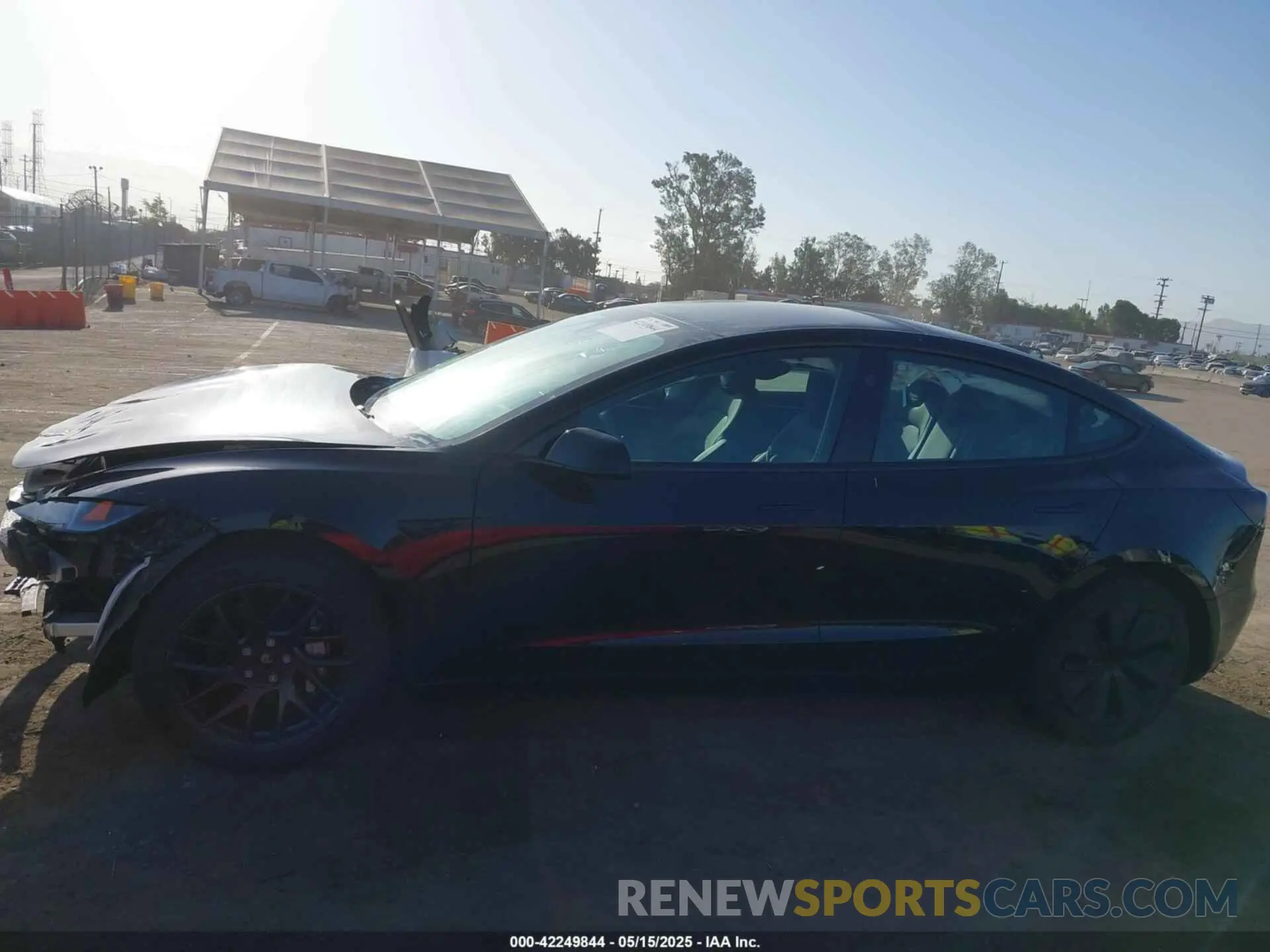 15 fotografías del automóvil dañado 5YJ3E1EB3SF926394 TESLA MODEL 3 2025