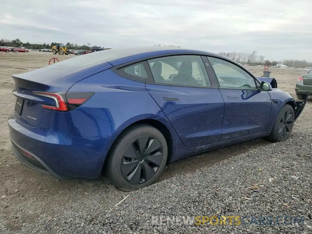 3 fotografías del automóvil dañado 5YJ3E1EB4SF888920 TESLA MODEL 3 2025