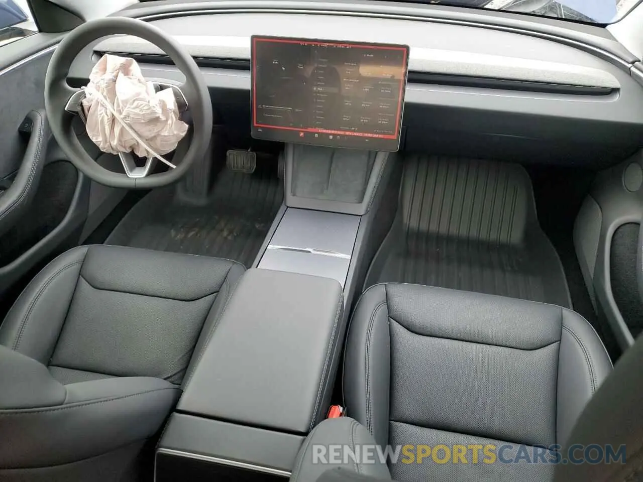 8 fotografías del automóvil dañado 5YJ3E1EB4SF888920 TESLA MODEL 3 2025