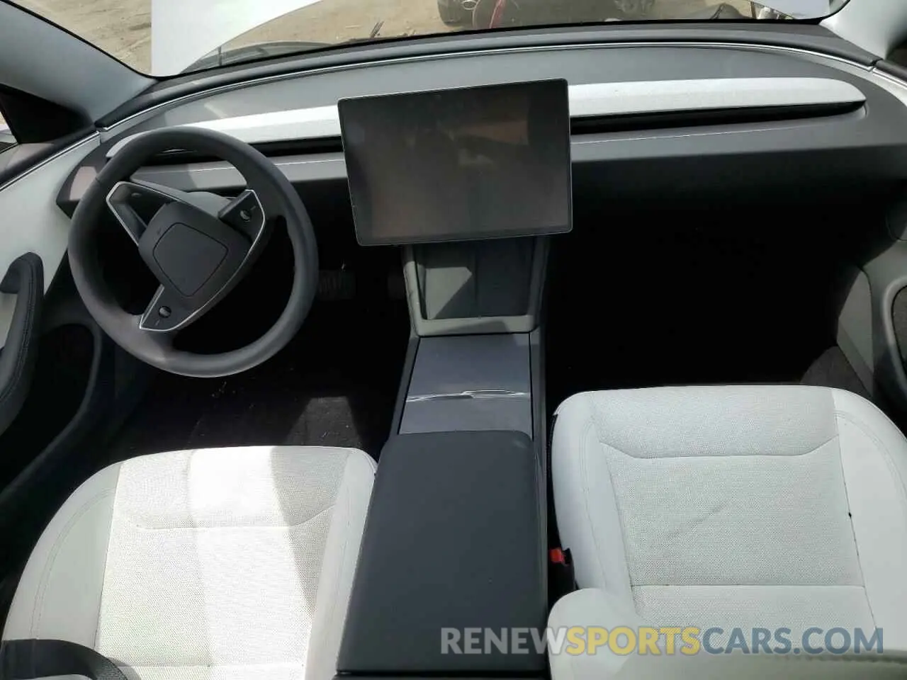 8 fotografías del automóvil dañado 5YJ3E1EB4SF901620 TESLA MODEL 3 2025