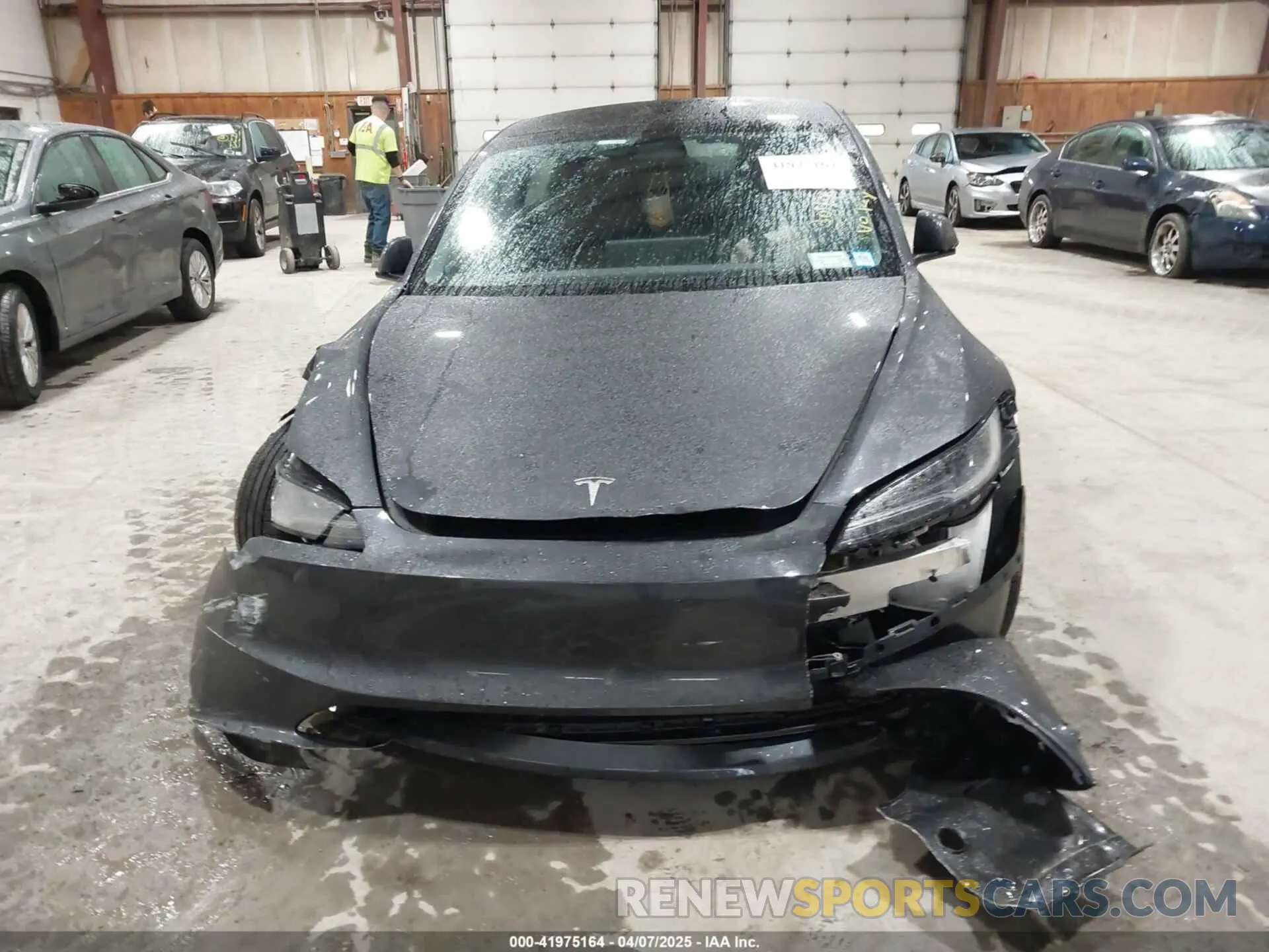 11 fotografías del automóvil dañado 5YJ3E1EB4SF913766 TESLA MODEL 3 2025