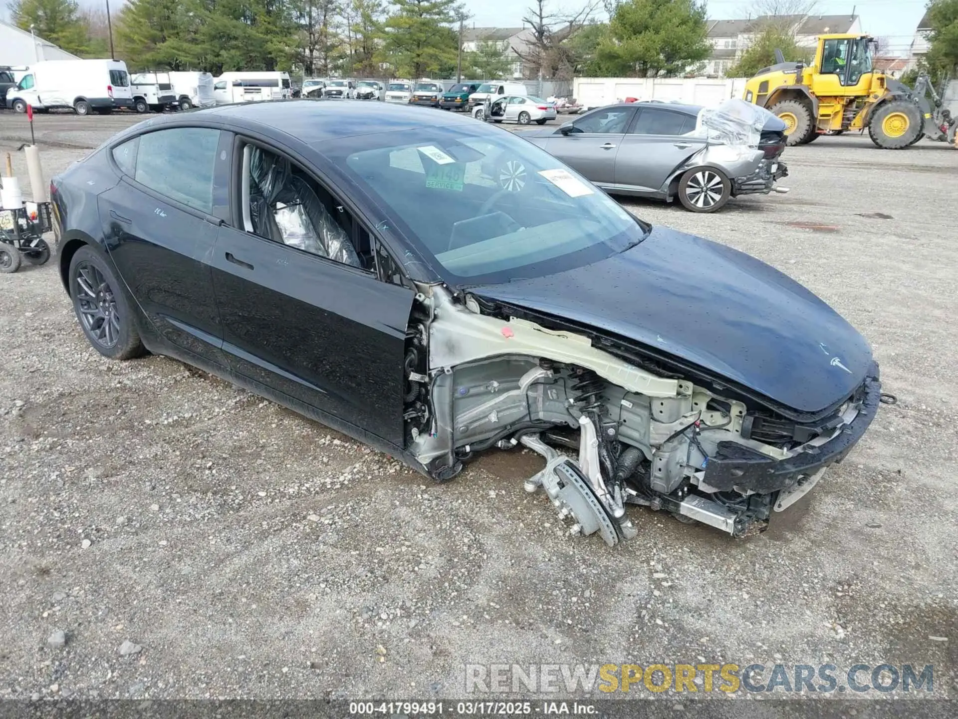 1 fotografías del automóvil dañado 5YJ3E1EB4SF938120 TESLA MODEL 3 2025