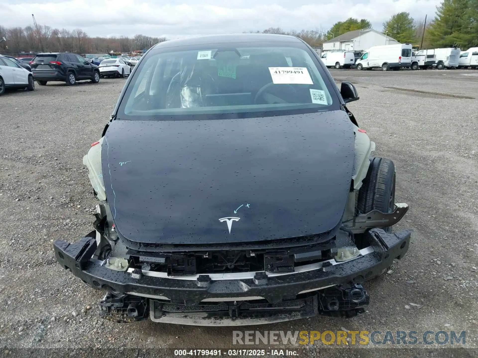 11 fotografías del automóvil dañado 5YJ3E1EB4SF938120 TESLA MODEL 3 2025