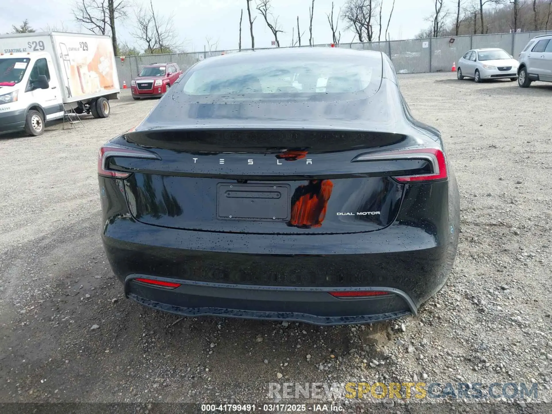 15 fotografías del automóvil dañado 5YJ3E1EB4SF938120 TESLA MODEL 3 2025