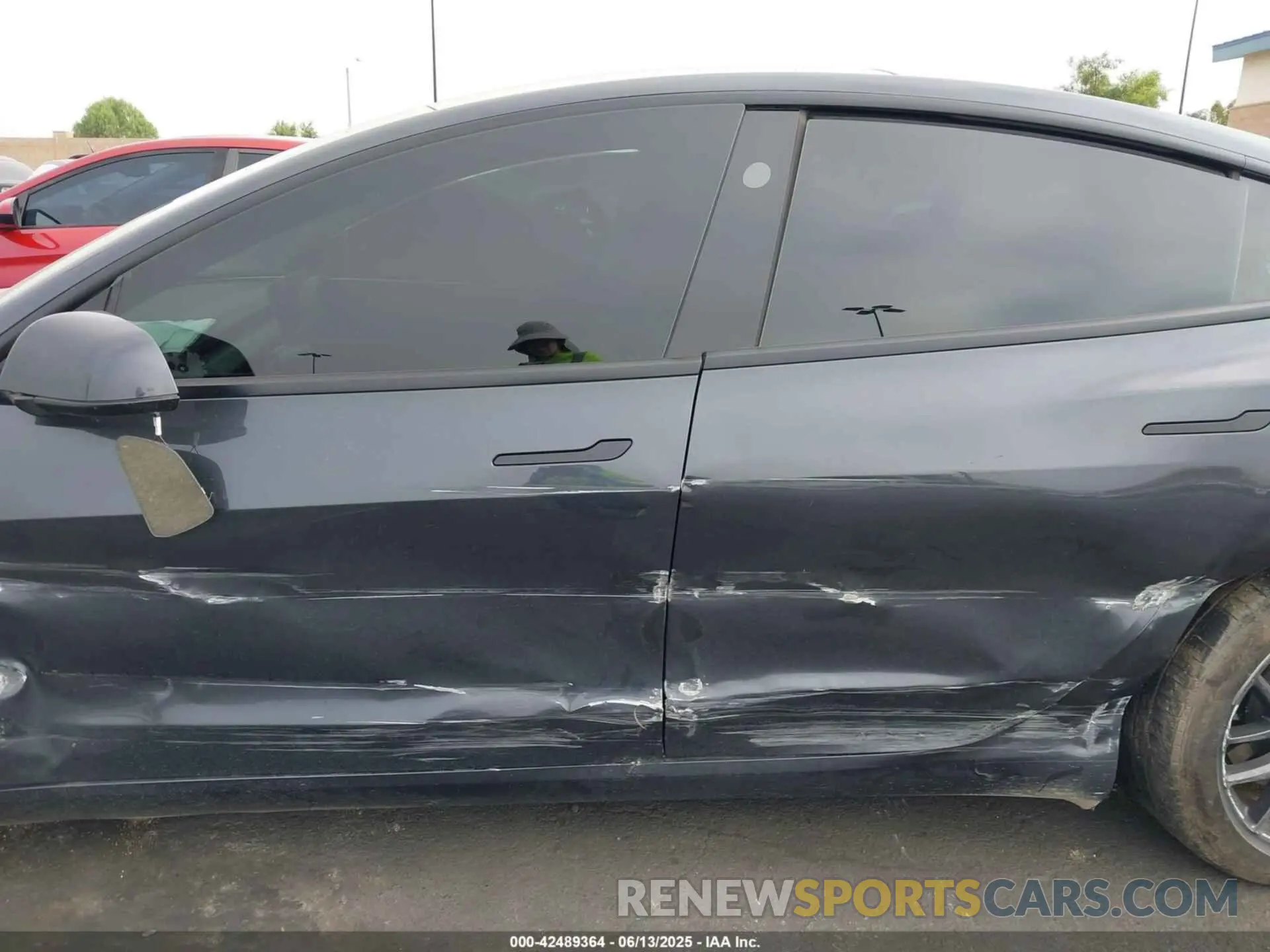 14 fotografías del automóvil dañado 5YJ3E1EB5SF881992 TESLA MODEL 3 2025