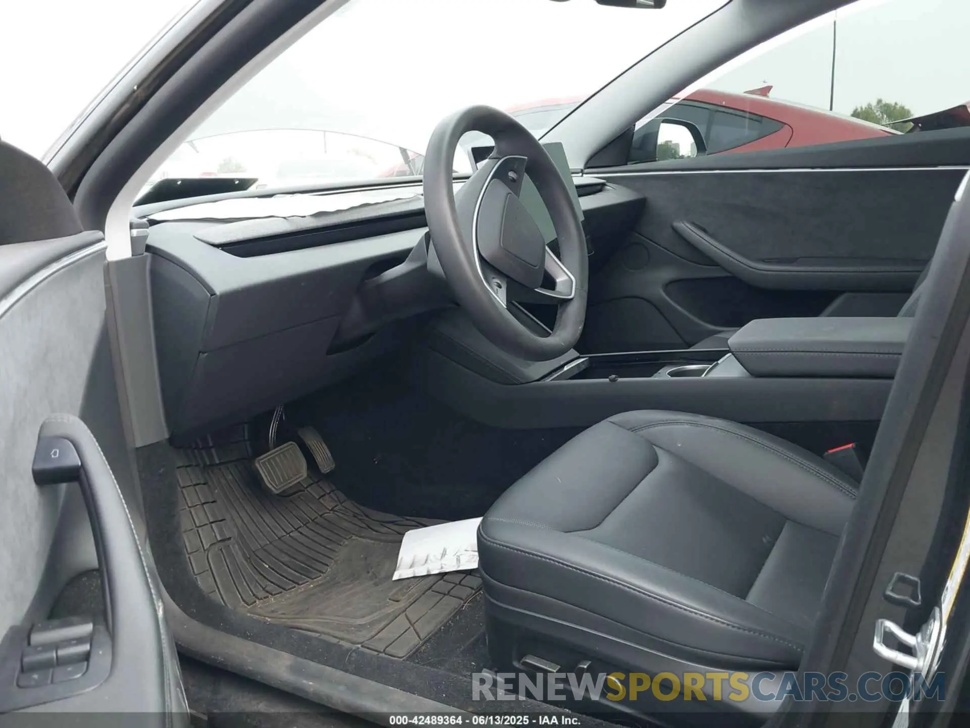 5 fotografías del automóvil dañado 5YJ3E1EB5SF881992 TESLA MODEL 3 2025