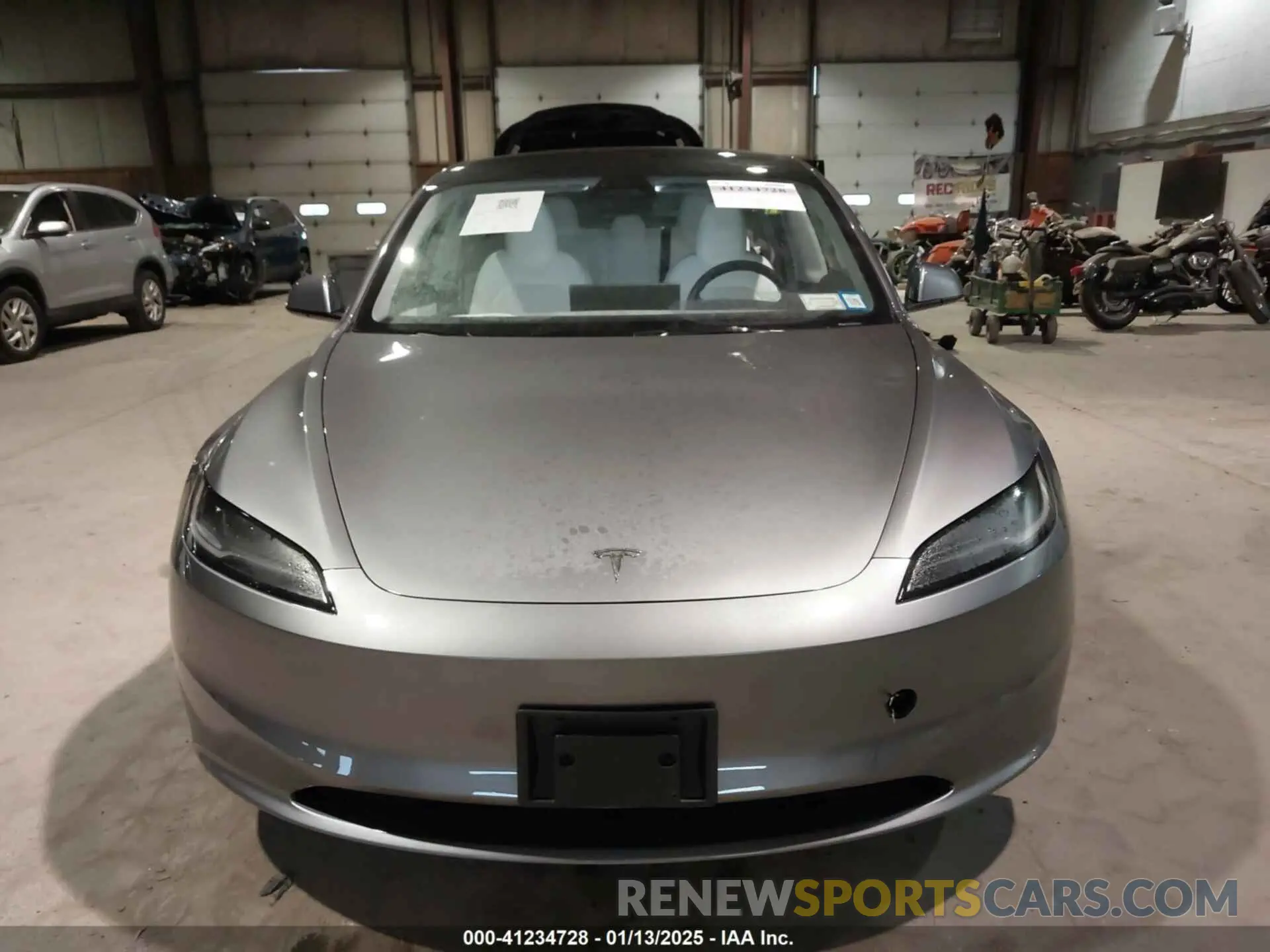 11 fotografías del automóvil dañado 5YJ3E1EB5SF883600 TESLA MODEL 3 2025