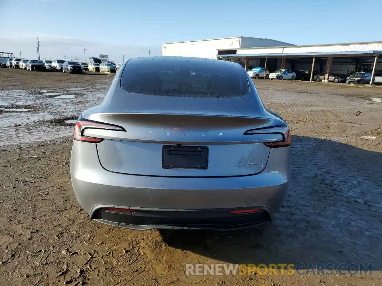 6 fotografías del automóvil dañado 5YJ3E1EB5SF915459 TESLA MODEL 3 2025