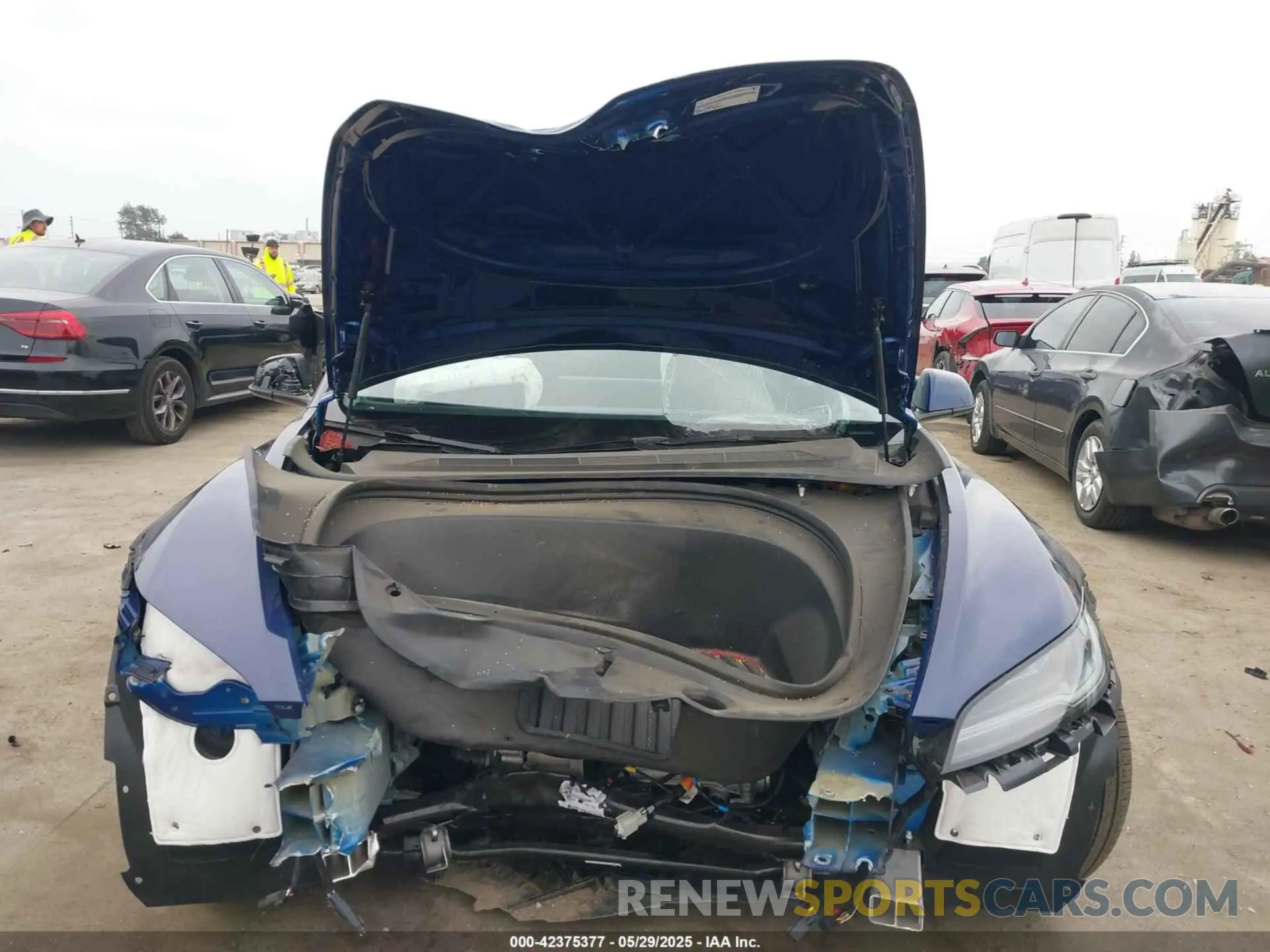 12 fotografías del automóvil dañado 5YJ3E1EB5SF939258 TESLA MODEL 3 2025