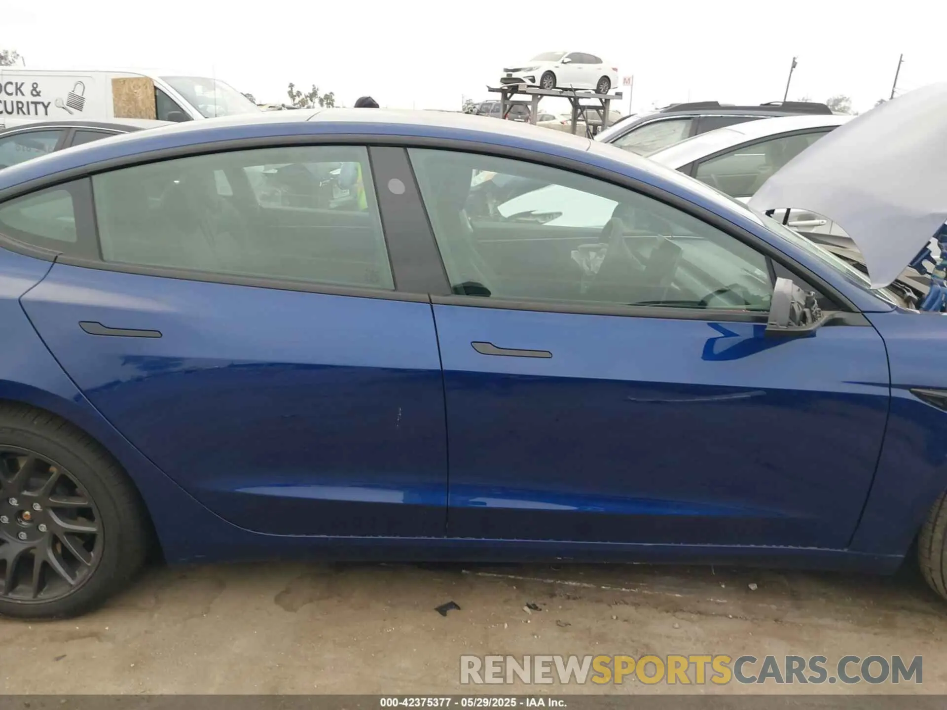 13 fotografías del automóvil dañado 5YJ3E1EB5SF939258 TESLA MODEL 3 2025