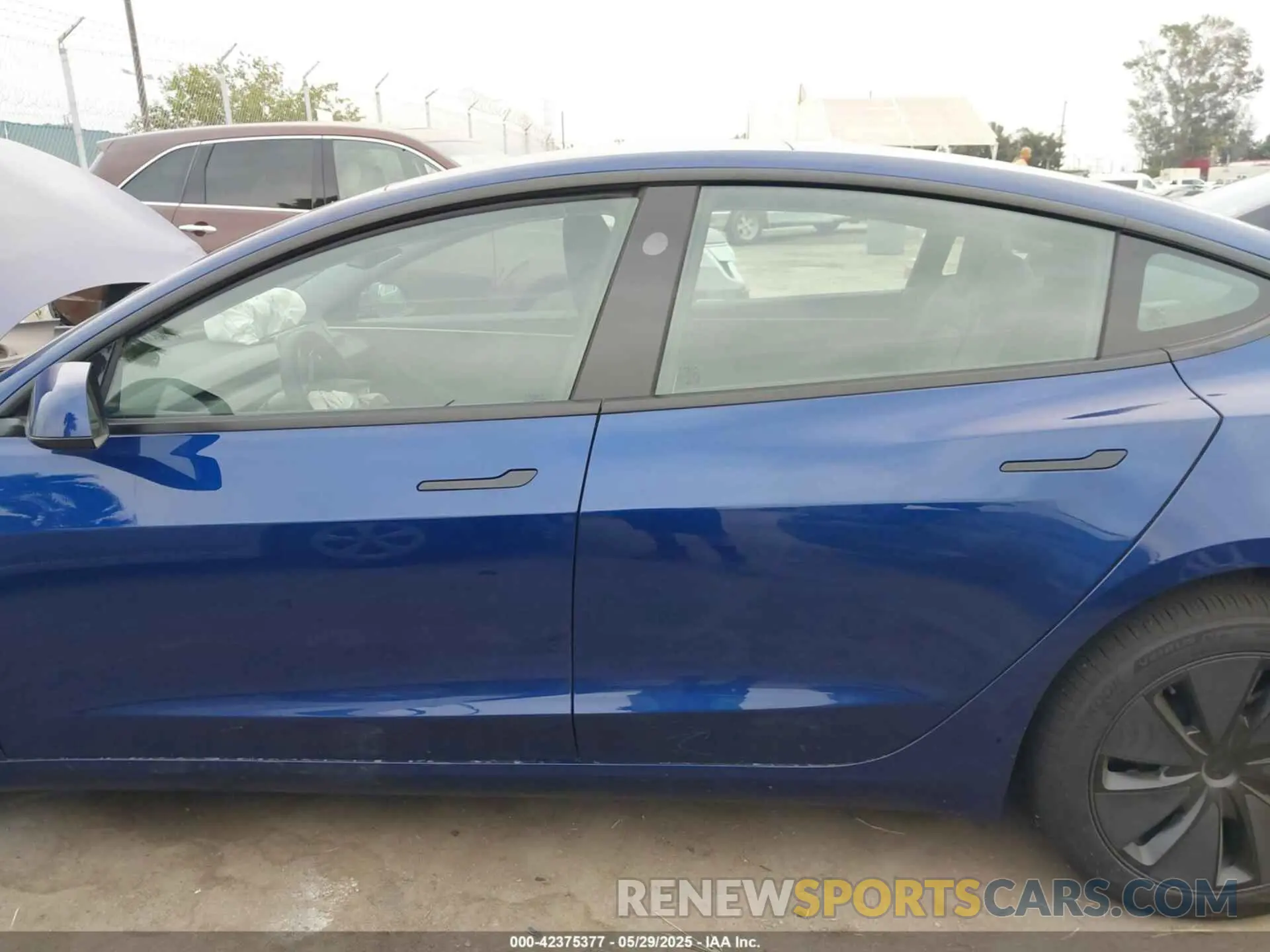 14 fotografías del automóvil dañado 5YJ3E1EB5SF939258 TESLA MODEL 3 2025