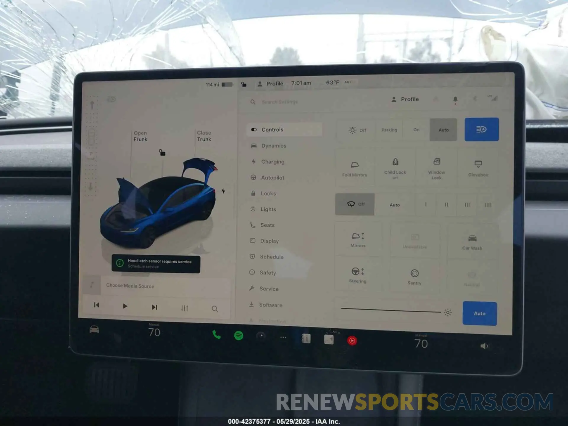 18 fotografías del automóvil dañado 5YJ3E1EB5SF939258 TESLA MODEL 3 2025
