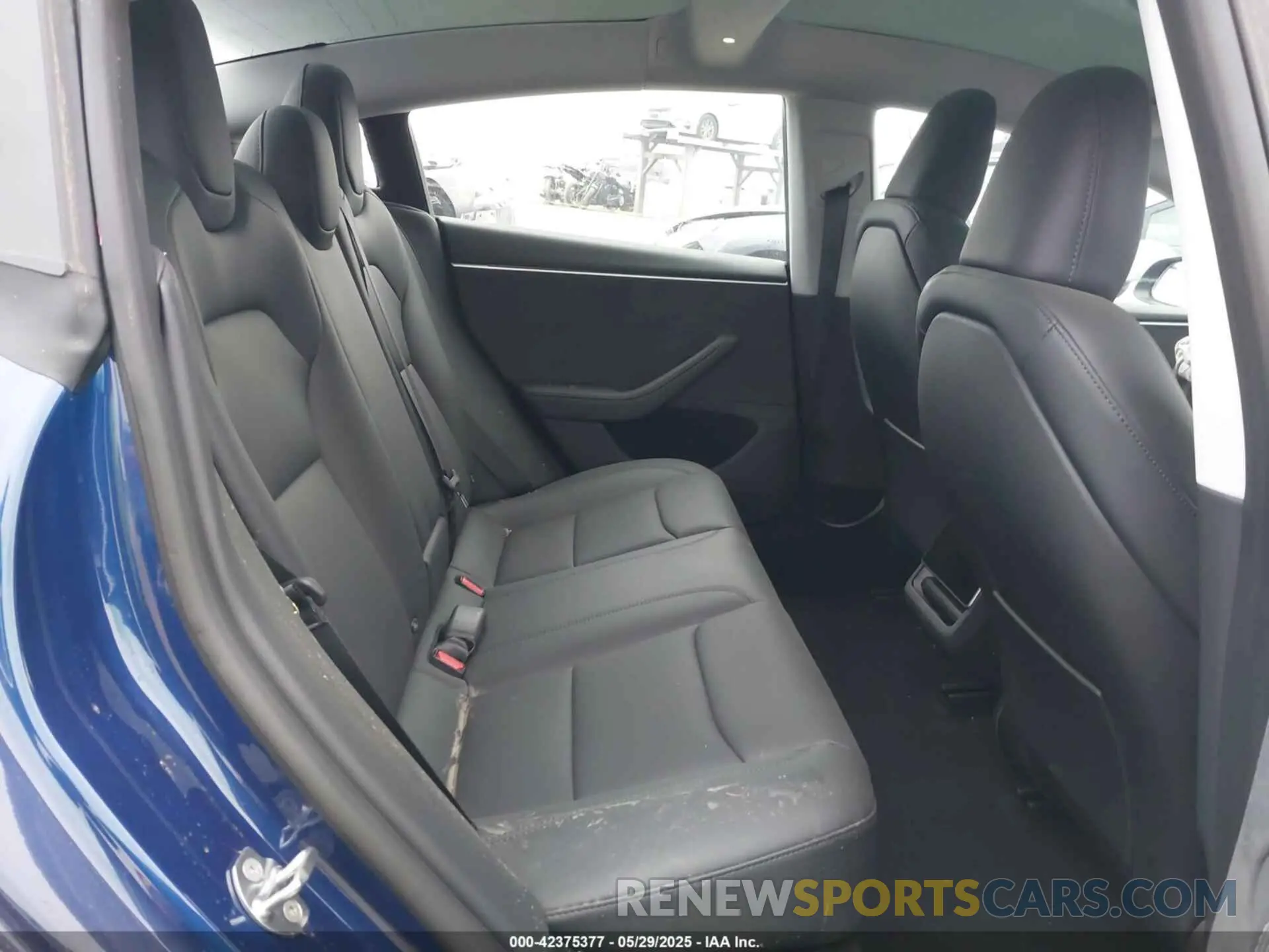 8 fotografías del automóvil dañado 5YJ3E1EB5SF939258 TESLA MODEL 3 2025