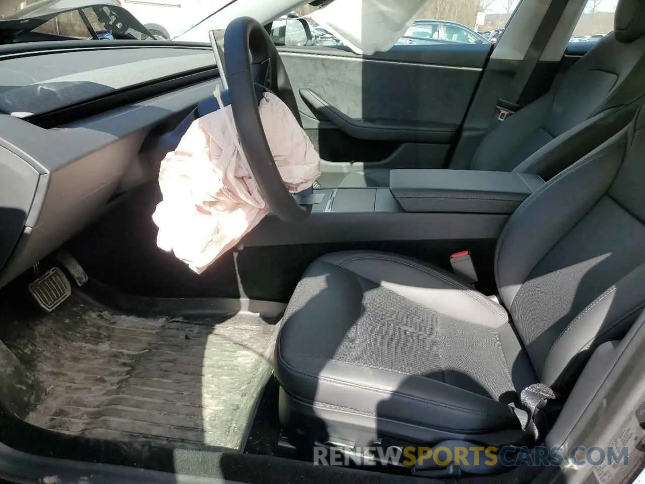 7 fotografías del automóvil dañado 5YJ3E1EB6SF921092 TESLA MODEL 3 2025