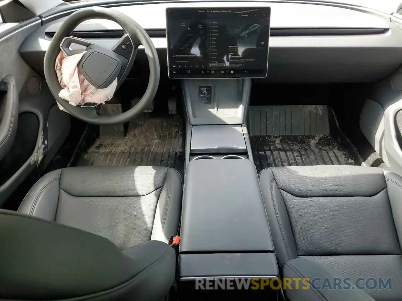8 fotografías del automóvil dañado 5YJ3E1EB6SF921092 TESLA MODEL 3 2025