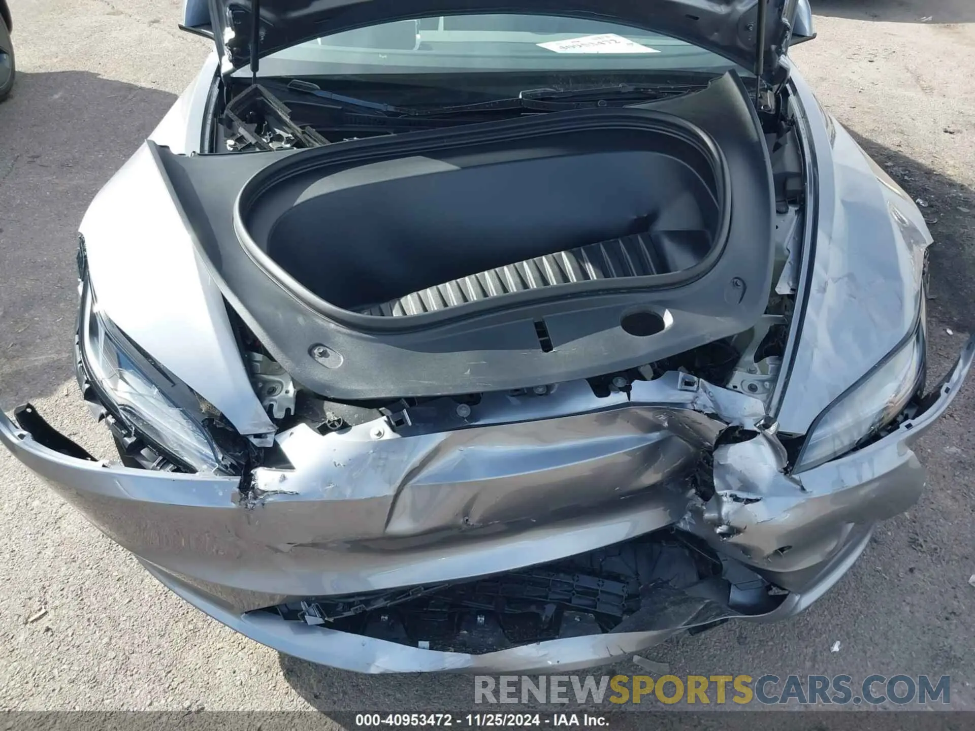 10 fotografías del automóvil dañado 5YJ3E1EB8SF896423 TESLA MODEL 3 2025